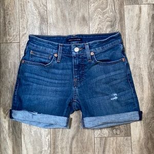 LUCKY BRAND Distressed Bermuda Shorts